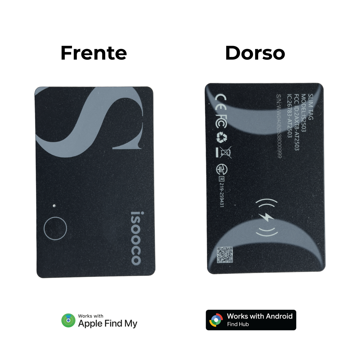 Tarjeta Localizadora Premium Bluetooth Gps Rastreadora compatible con iOS y Android
